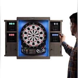 Barrington Electronic Dartboard with Cabinet